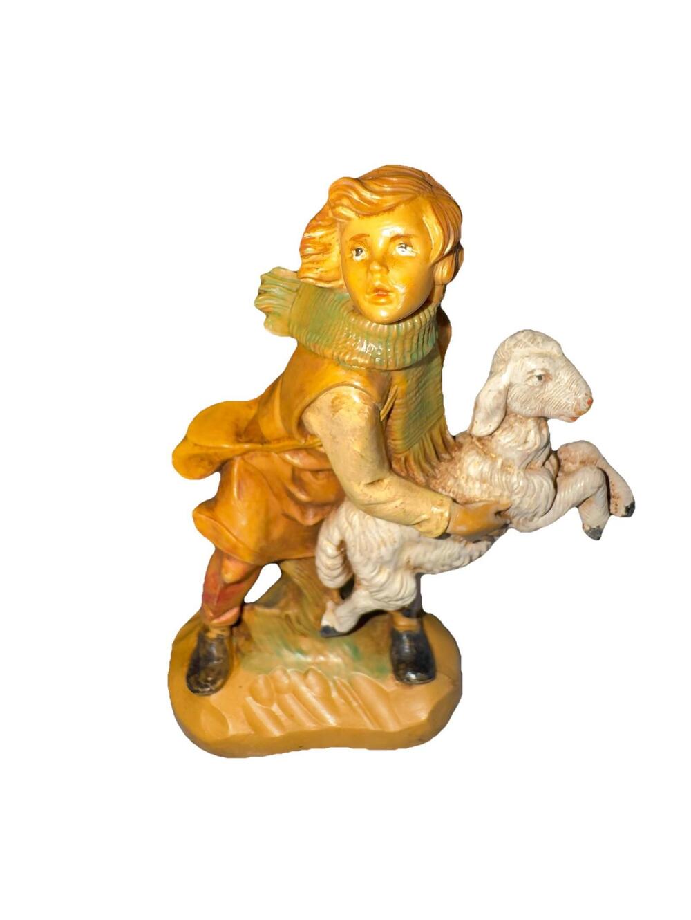 1993 Fontanini Heirloom Italy Depose 5" Scale Nativity Figurine Shepherd Aaron